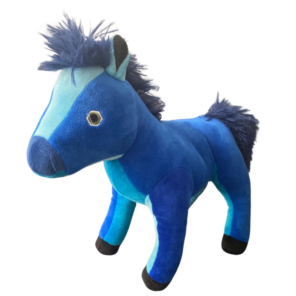 Eric Carle Blue Horse Plush - Picture 3 of 6